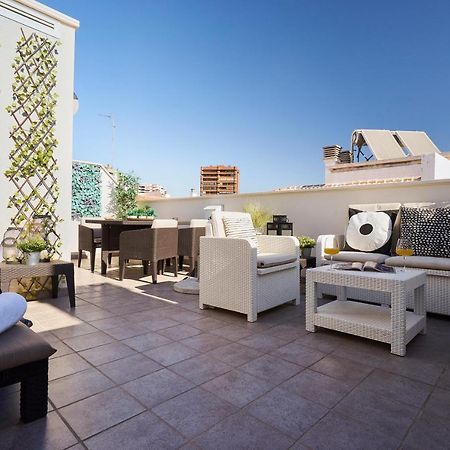 Studio Deluxe With Shared Roof Terrace Málaga Esterno foto