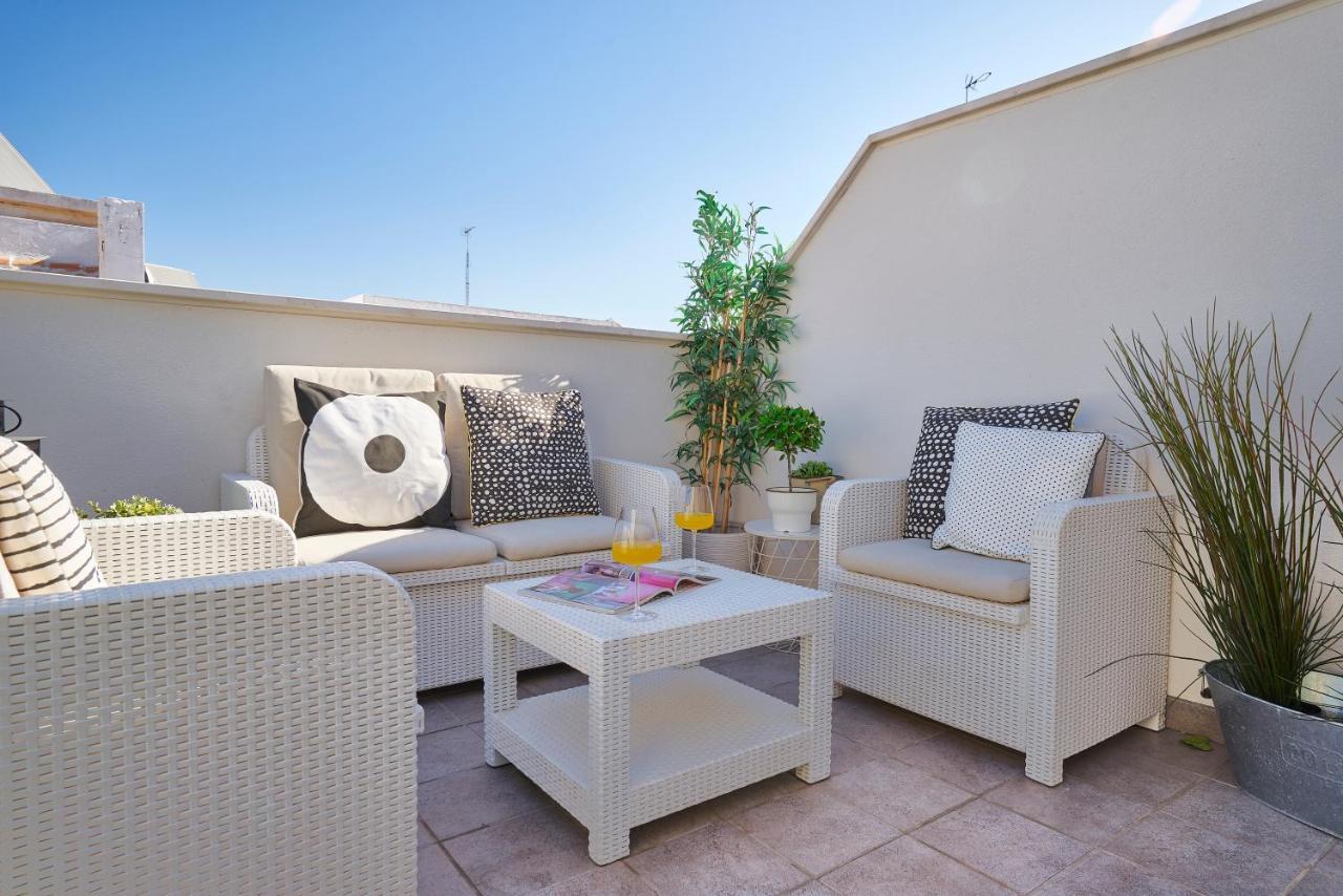 Studio Deluxe With Shared Roof Terrace Málaga Esterno foto